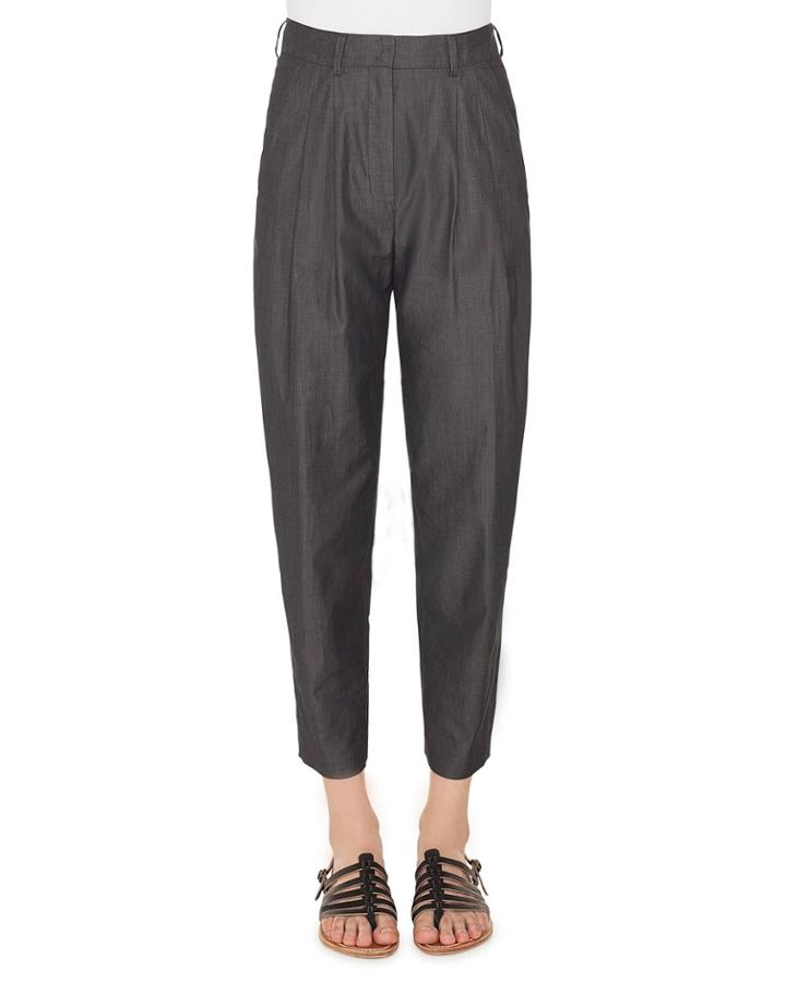 Faldo High-rise Conical-leg Denim Pants