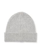 Tuck-stitched Cuffed Knit Beanie
