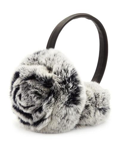 Rosette Fur Earmuffs