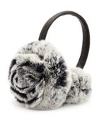 Rosette Fur Earmuffs