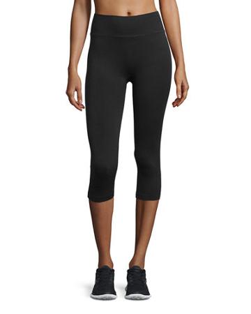 Ribbed Capri