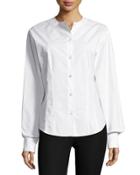 Asher Fitted Button-down Poplin