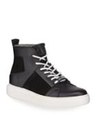 Men's Leather/suede High-top