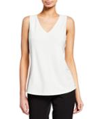 Casual V-neck Tank