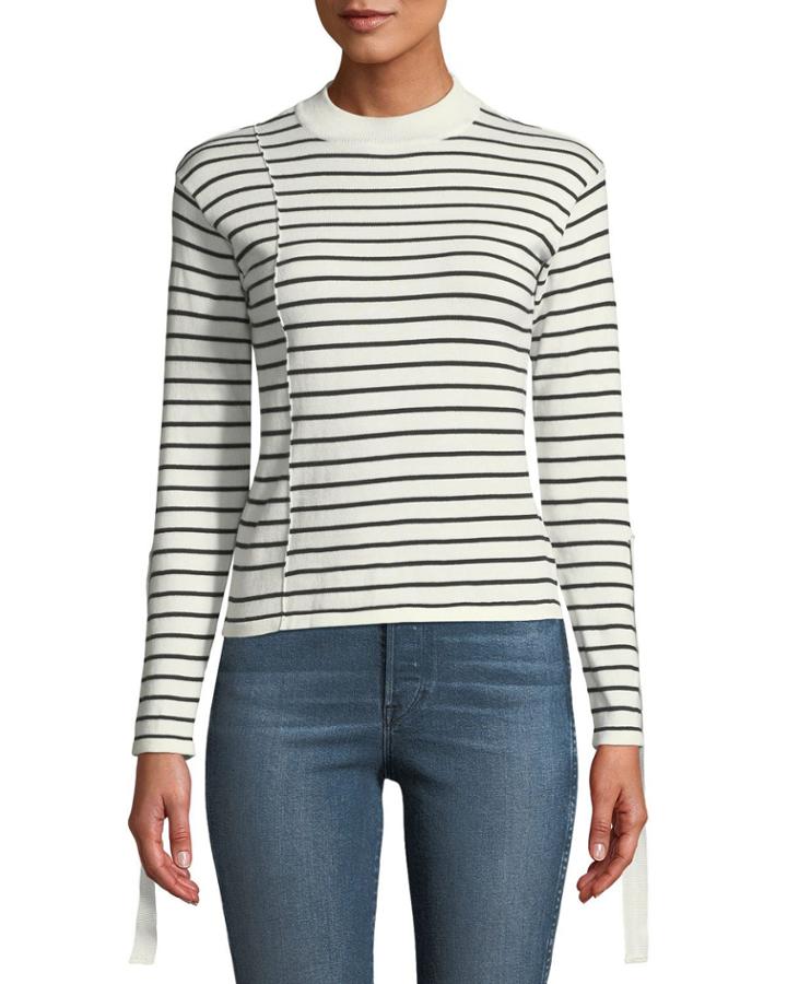 Striped Grosgrain-ribbon