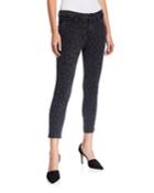 Florence Cropped Animal-print