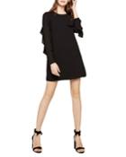 Ruffle Detail Long-sleeve