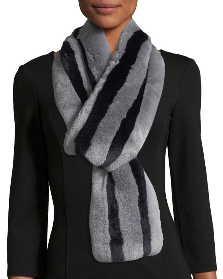 Monroe Striped Fur