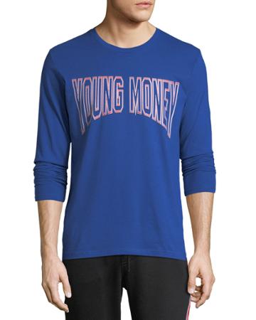 Long-sleeve Logo Graphic T-shirt
