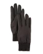 Stretch Gloves W/ Faux Fur