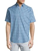 Plaid Short-sleeve Sport