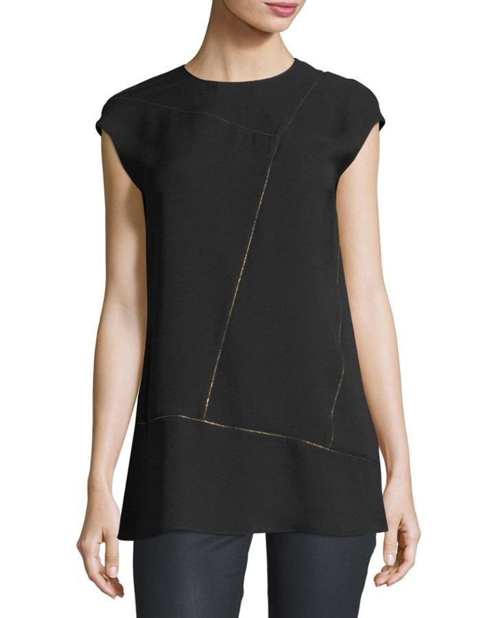 Aspen Cap-sleeve Chain-trim