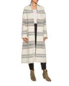 Faby Striped Wool-alpaca