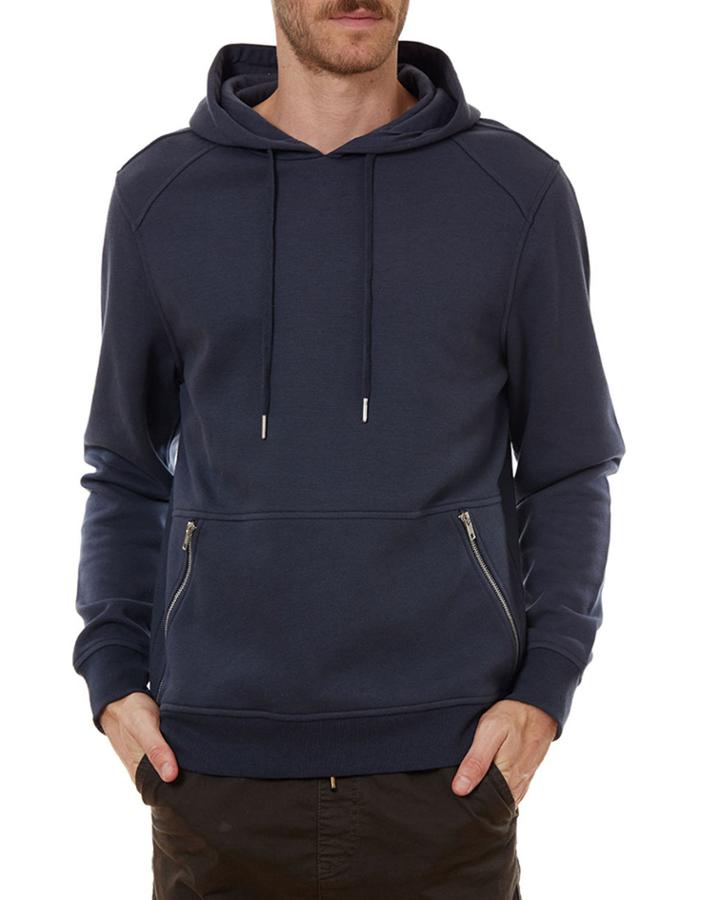 Men's Zip-pocket Hoodie