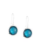 Wonderland Lollipop Earrings In Peacock