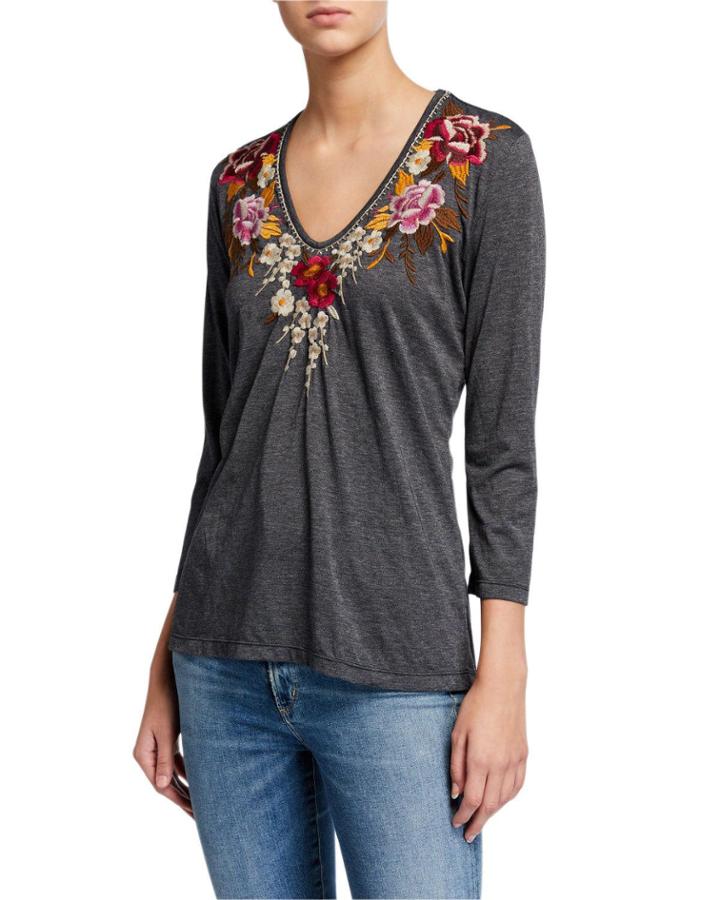 Zosia 3/4-sleeve Deep