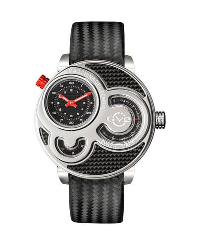 47mm Macchina Del Tempo Men's Chronograph Watch, Gray