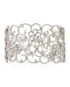 18k Diamond Garland Cuff