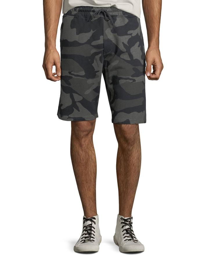 Men's Marty Camo Shorts W/ Drawstring