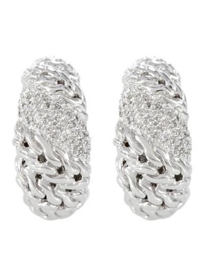 Swirl Hoop Earrings
