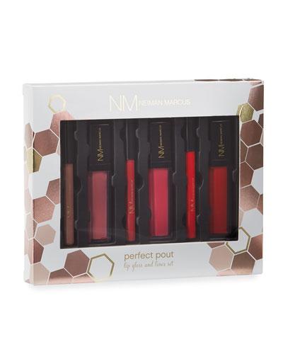 Perfect Pout Six Piece Lip Gloss And