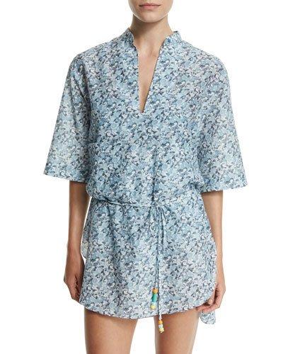 Iconic Print Coverup Tunic