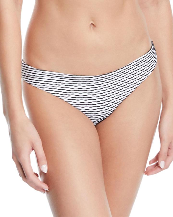 Lily Wave-stripe Hipster Bikini Bottom