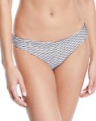 Lily Wave-stripe Hipster Bikini Bottom