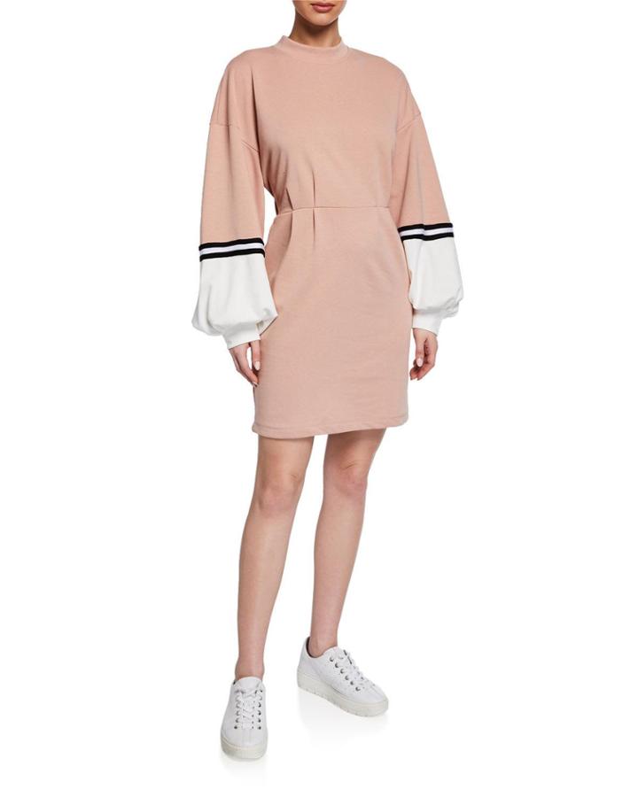 Bishop Sleeve French Terry Colorblock