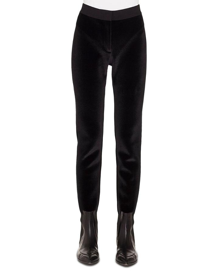 Velvet-front Jersey-back Tapered