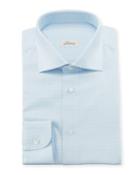 Men's Tonal Graph Check Dress