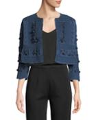 Embellished Open-front
