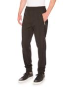 Zip-pocket Jogger Pants, Black