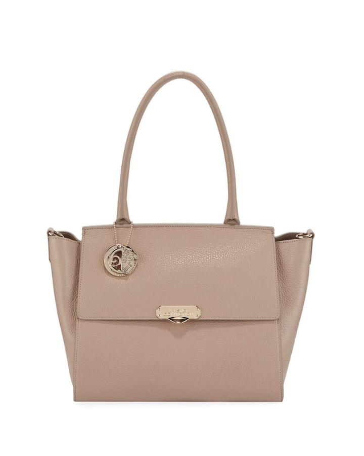 Saffiano Large Top-handle Crossbody Bag,