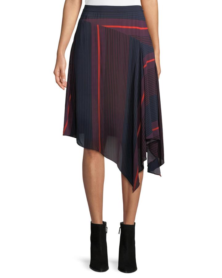 Moni Striped Asymmetric