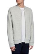 Vince French Terry Zip-up Track Jacket
