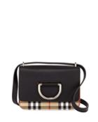 Mini D-ring Check Crossbody Bag