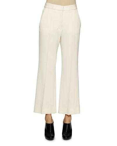 Ankle Length Front Zip Pant