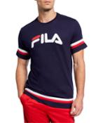 Men's Riley Logo Striped T-shirt