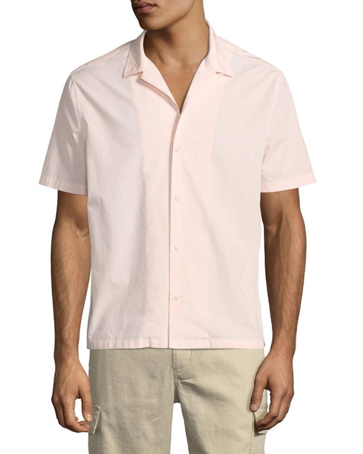 Men's Poplin Short-sleeve Cabana