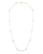 Long Multi-size Pearl Necklace