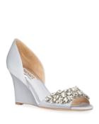 Hardy Crystal-embellished Wedge Pumps