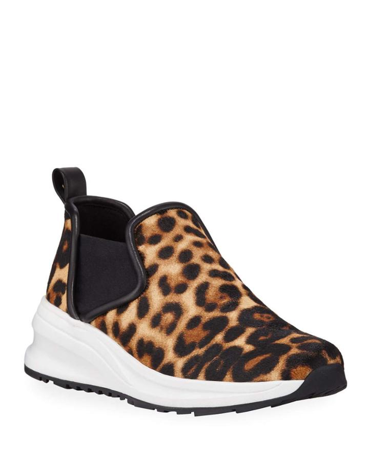 Zayda Leopard-printed Athleisure