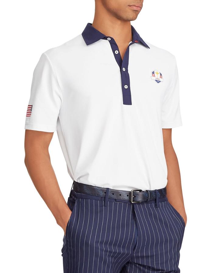 Men's Saturday Usa Ryder Cup Lightweight Knit Golf Polo