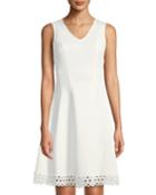 V-neck Fit & Flare