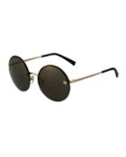 Rimless Round Metal