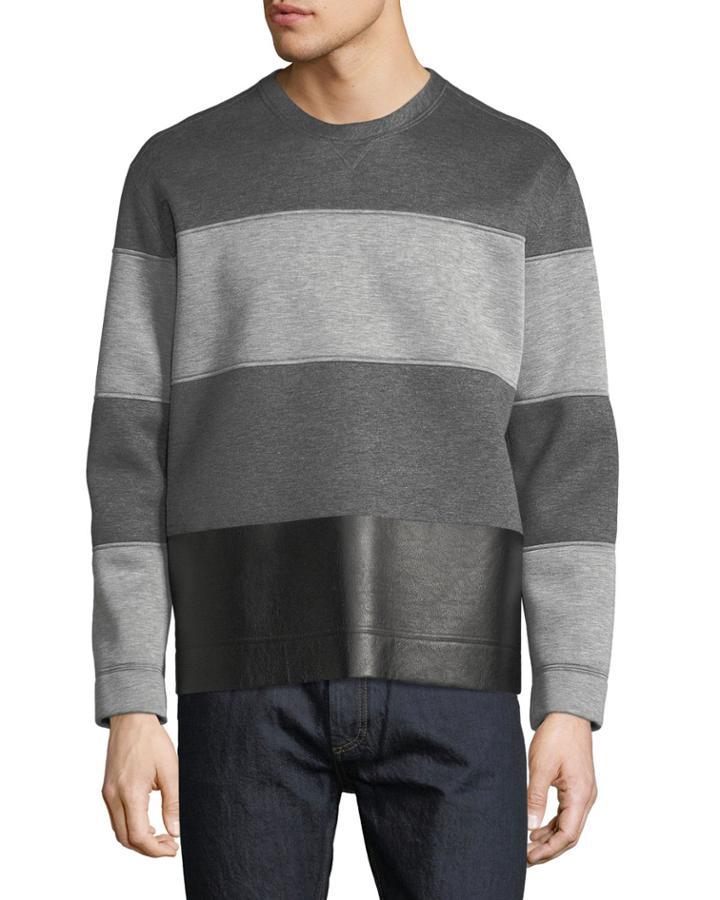 Men's Jersey Wear Leather-hem