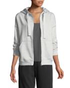 Zip-front French Terry