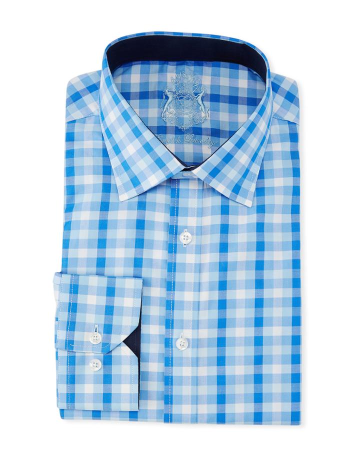 Classic-fit Gingham Dress