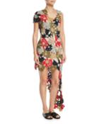 Sleeveless Floral-crochet
